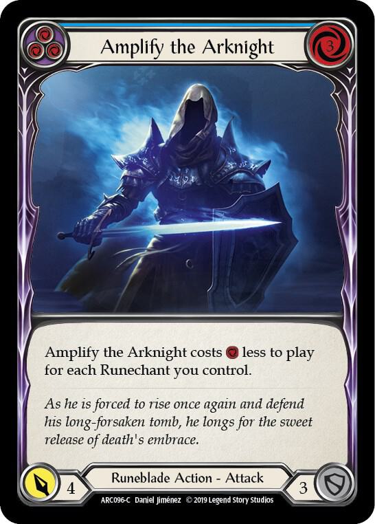 Amplify the Arknight (Blue) card image