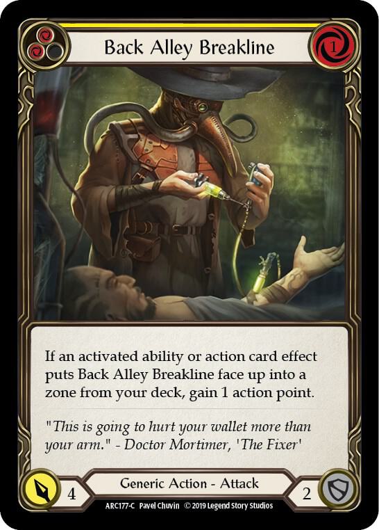 Back Alley Breakline (Yellow) card image