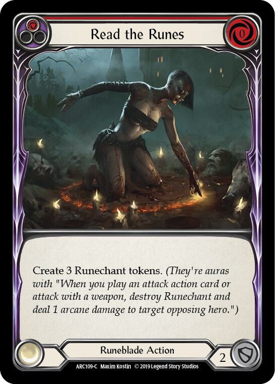 Read the Runes (Red) card image