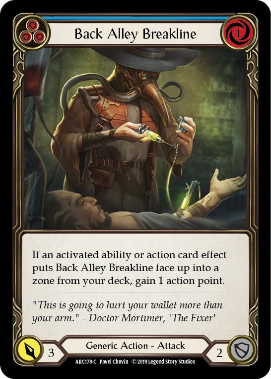 Back Alley Breakline (Blue) card image
