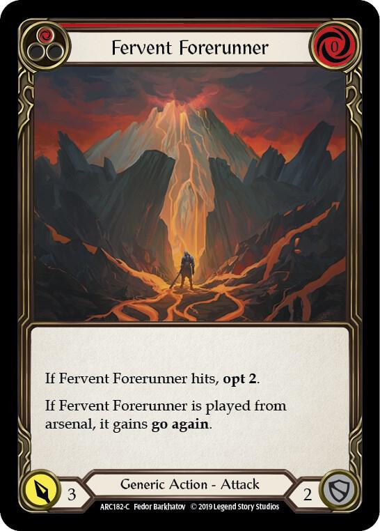 Fervent Forerunner (Red) card image