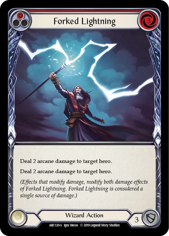 Forked Lightning card image