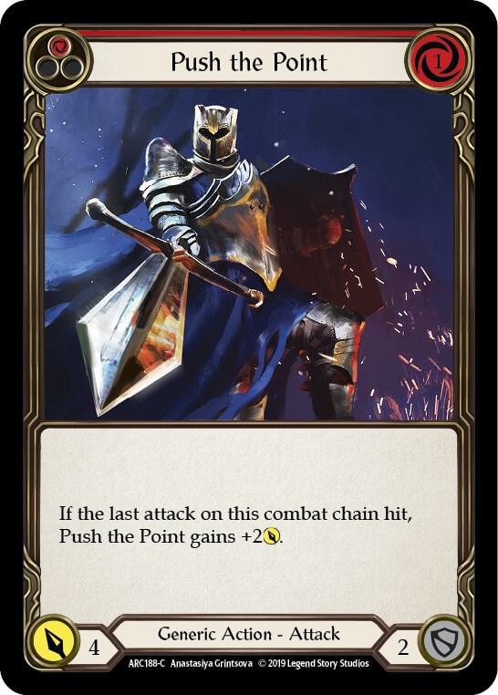 Push the Point (Red) card image