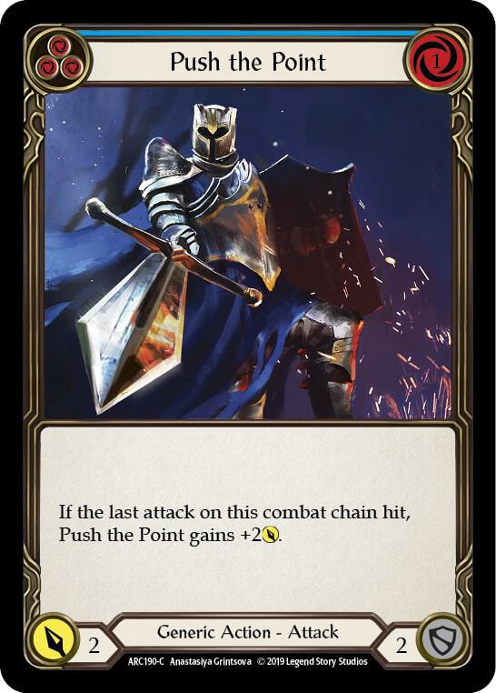 Push the Point (Blue) card image