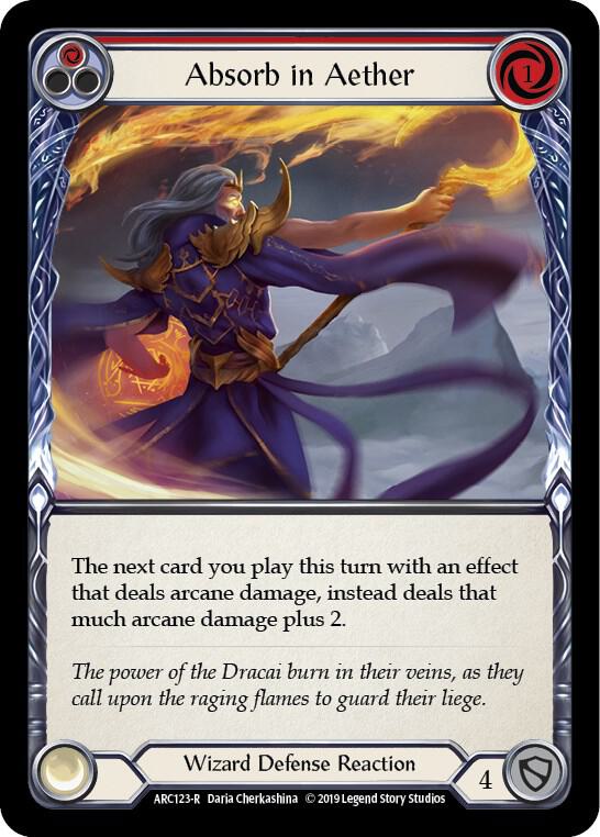Absorb in Aether (Red) card image