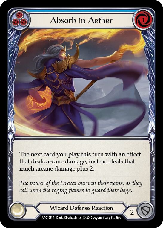 Absorb in Aether (Blue) card image