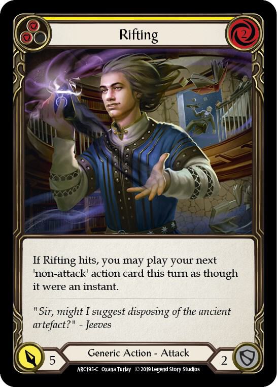 Rifting (Yellow) card image