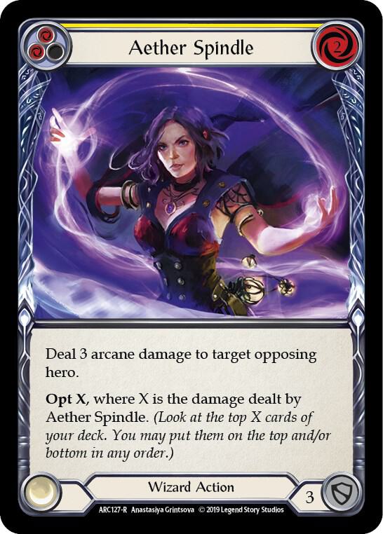 Aether Spindle (Yellow) card image