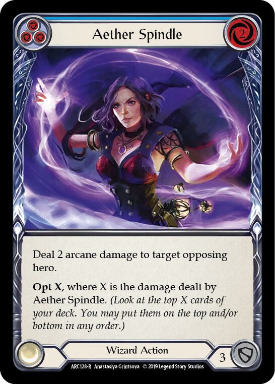 Aether Spindle (Blue) card image