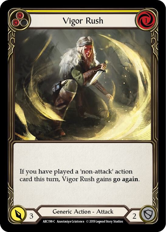 Vigor Rush (Yellow) card image