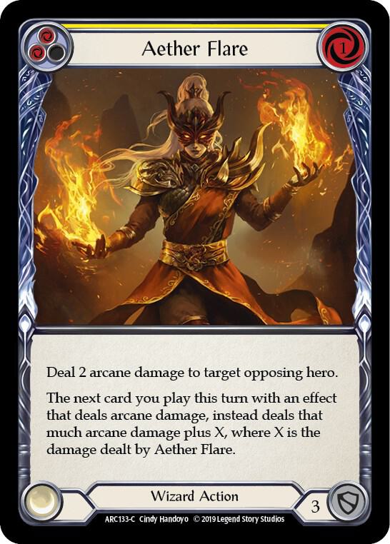 Aether Flare (Yellow) card image