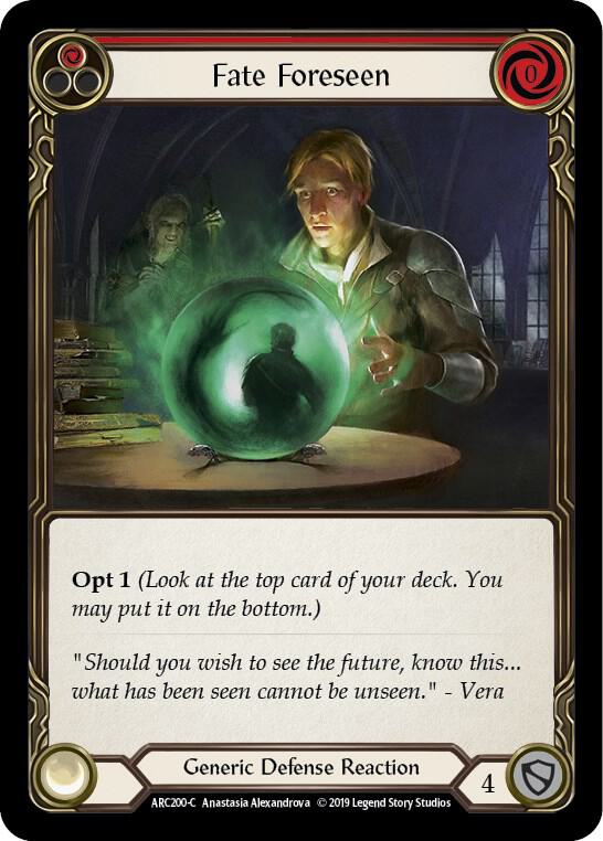 Fate Foreseen (Red) card image