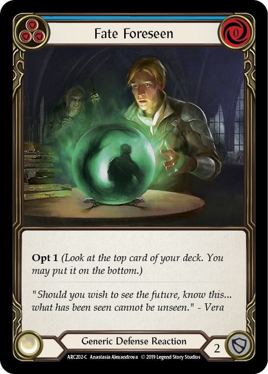 Fate Foreseen (Blue) card image