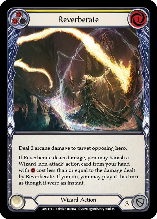 Reverberate (Yellow) card image