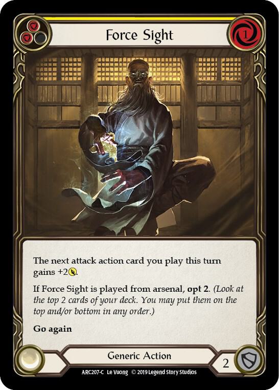 Force Sight (Yellow) card image