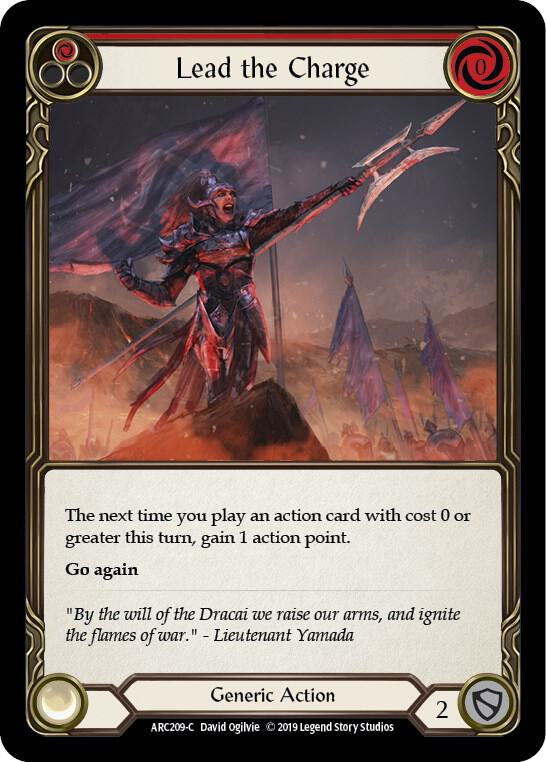 Lead the Charge (Red) card image