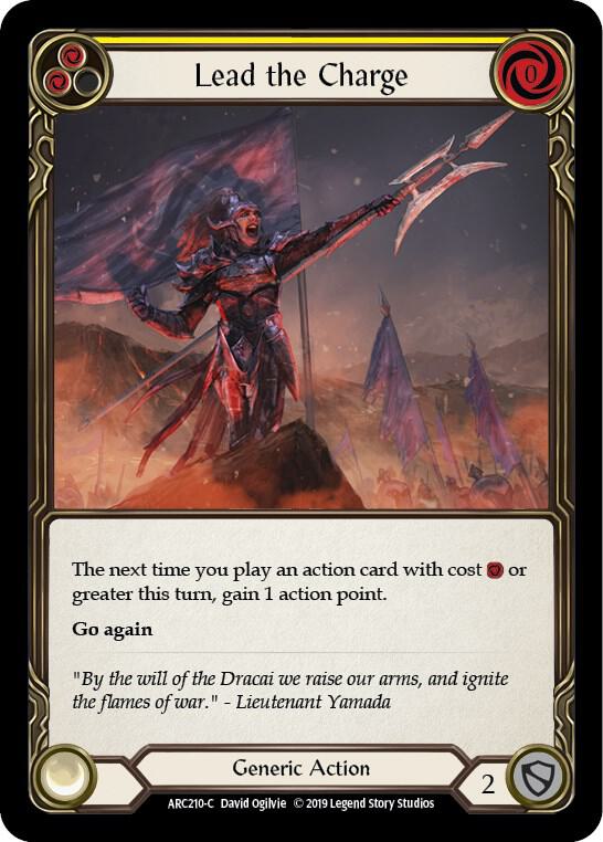 Lead the Charge (Yellow) card image