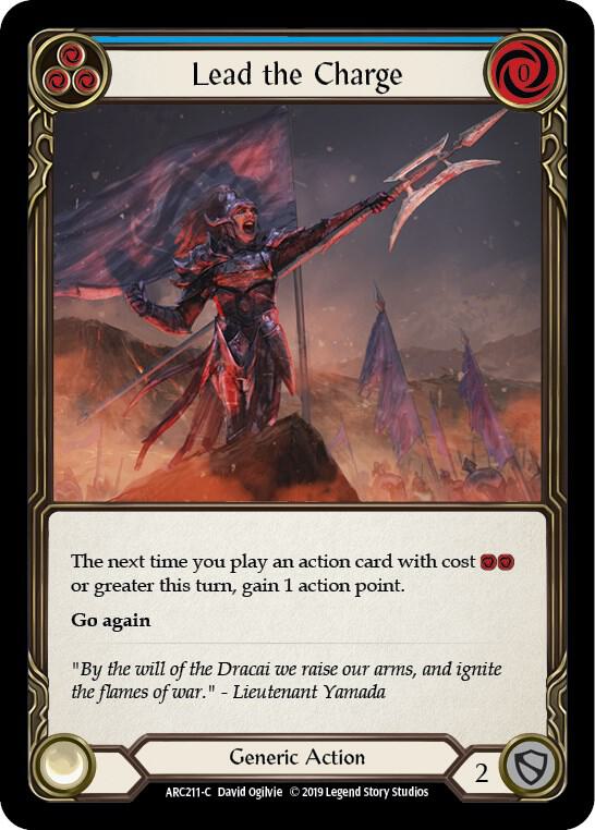 Lead the Charge (Blue) card image
