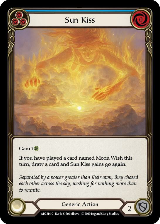 Sun Kiss (Blue) card image