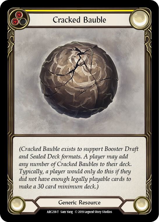 Cracked Bauble card image