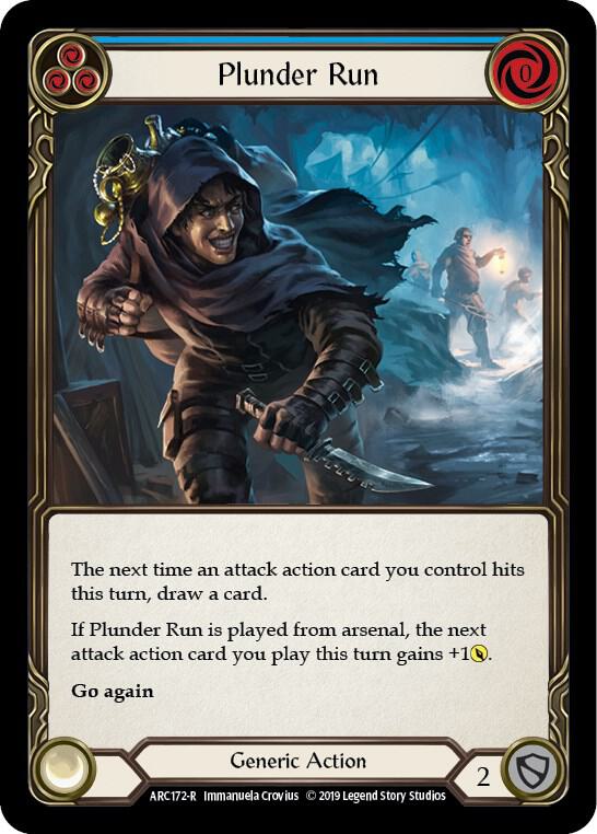 Plunder Run (Blue) card image