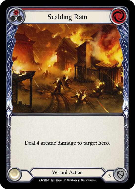 Scalding Rain (Red) card image