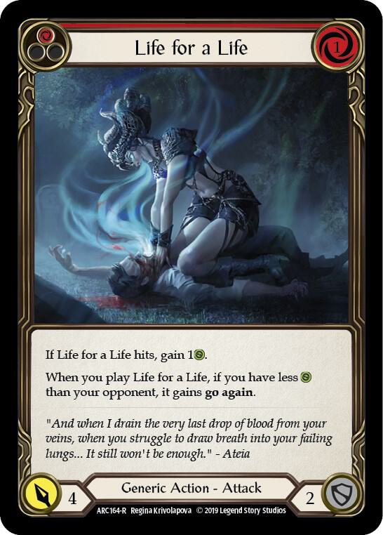 Life for a Life (Red) card image