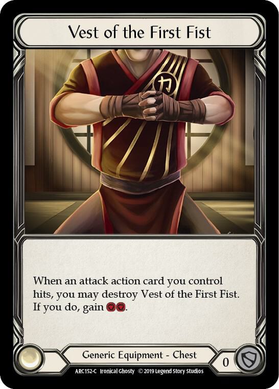 Vest of the First Fist card image