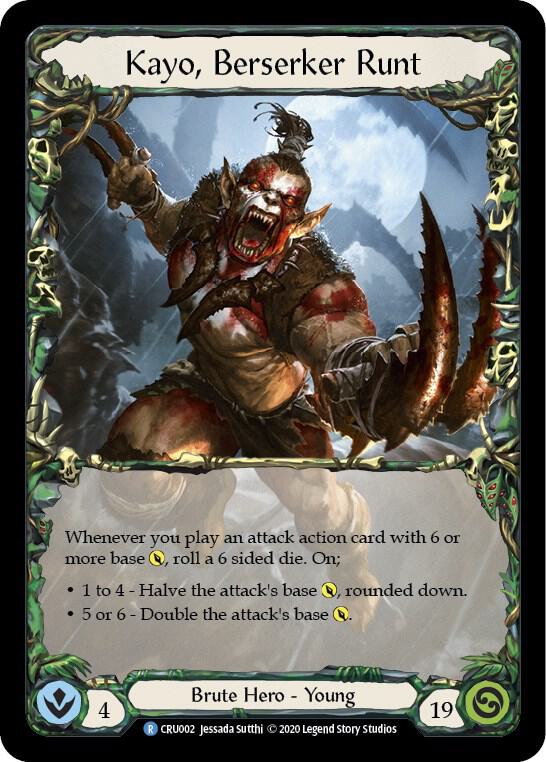 Kayo, Berserker Runt card image