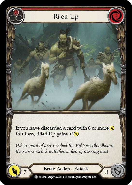 Riled Up (Red) card image