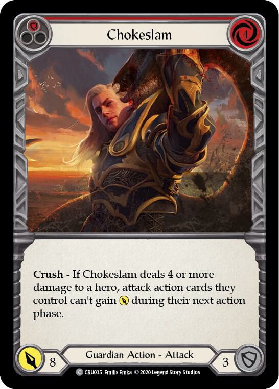 Chokeslam (Red) card image
