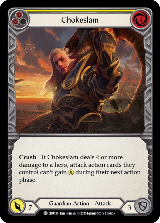 Chokeslam (Yellow) card image