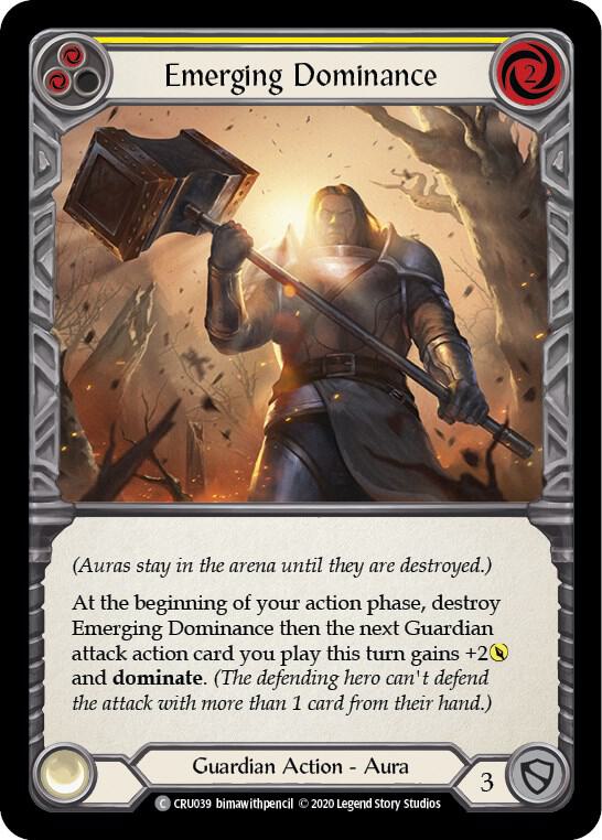 Emerging Dominance (Yellow) card image