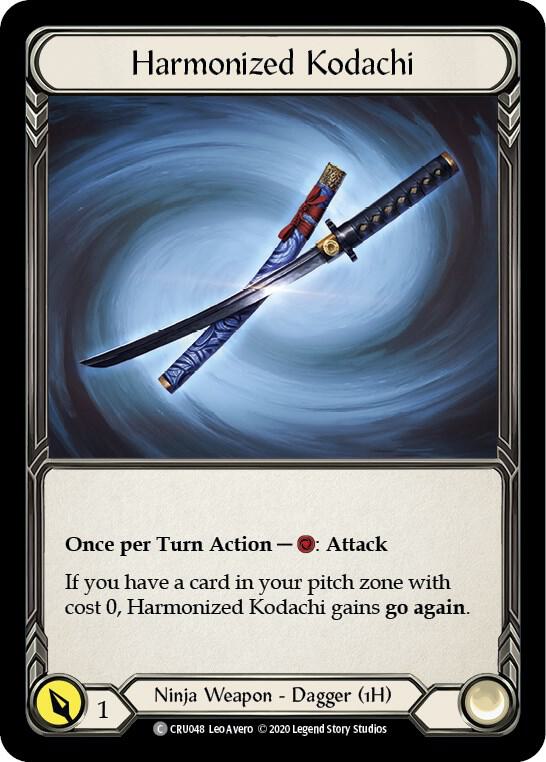 Harmonized Kodachi card image