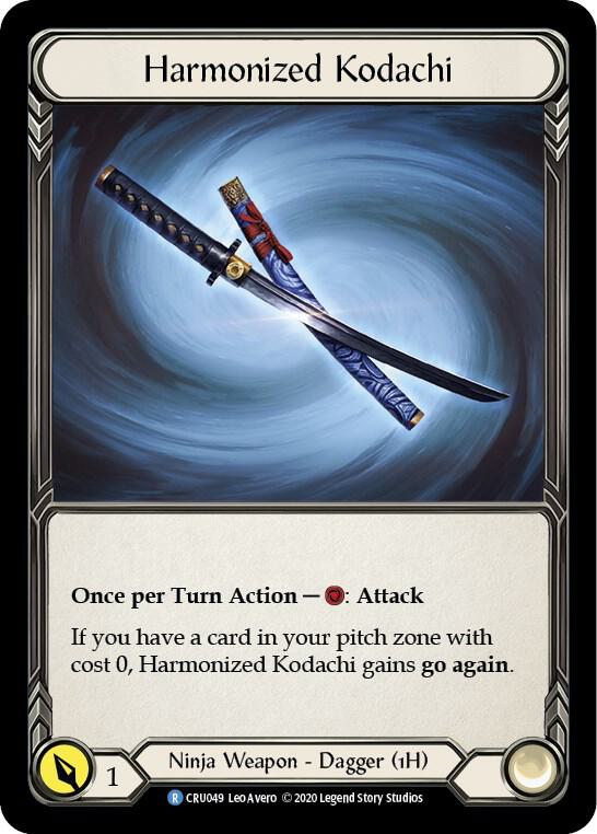 Harmonized Kodachi (Reverse) card image