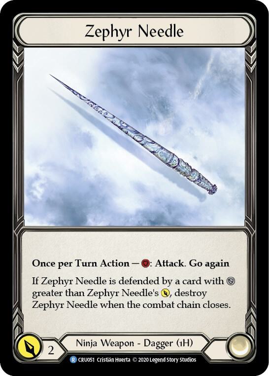 Zephyr Needle card image