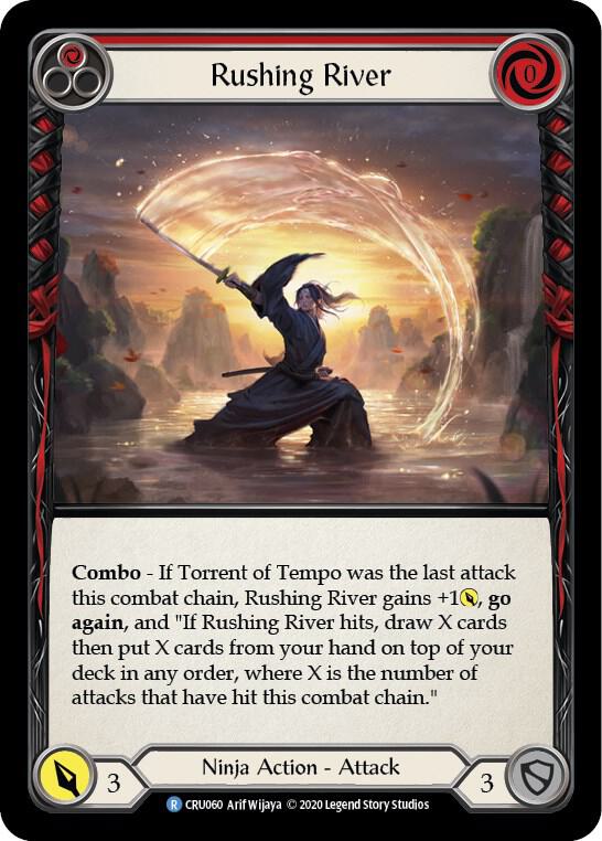 Rushing River (Red) card image