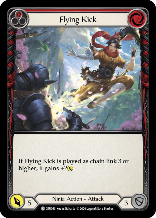 Flying Kick (Red) card image