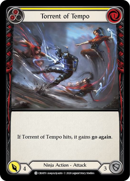 Torrent of Tempo (Yellow) card image