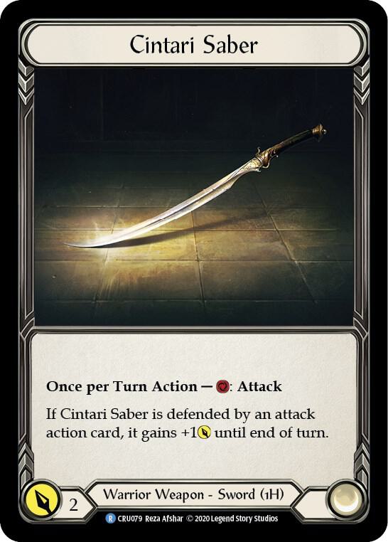 Cintari Saber card image