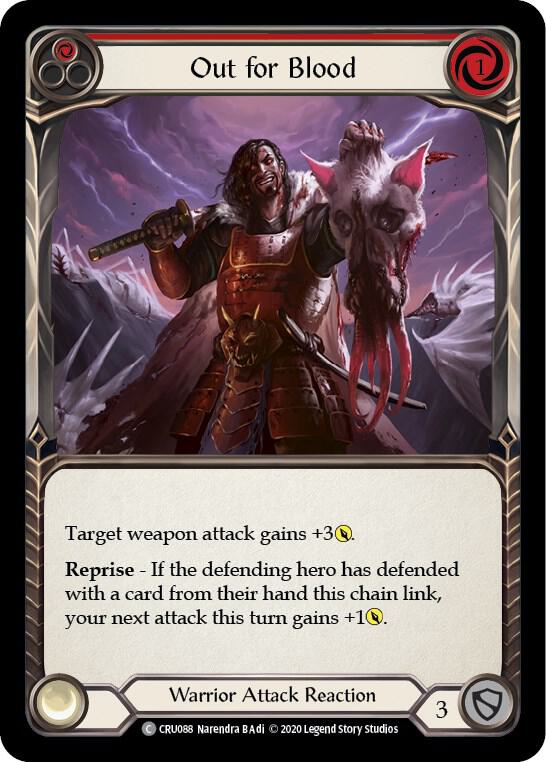 Out for Blood (Red) card image