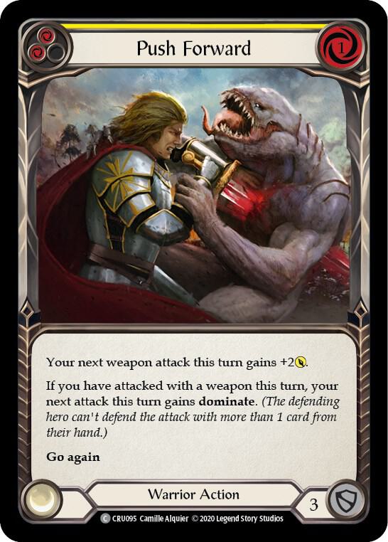 Push Forward (Yellow) card image