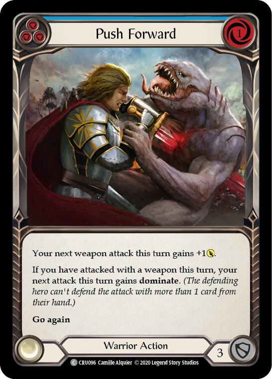 Push Forward (Blue) card image