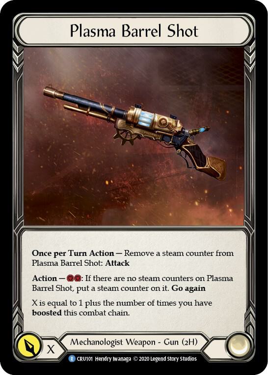 Plasma Barrel Shot card image