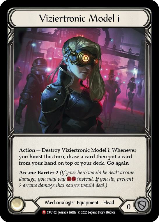 Viziertronic Model i card image