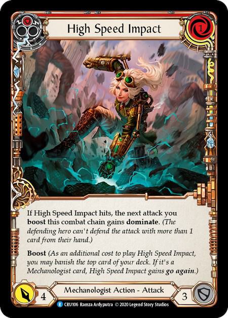 High Speed Impact (Red) card image