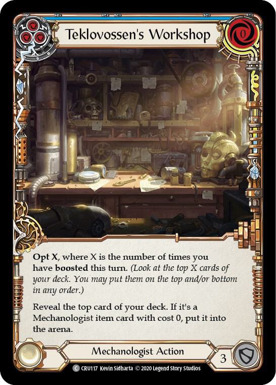 Teklovossen's Workshop (Blue) card image