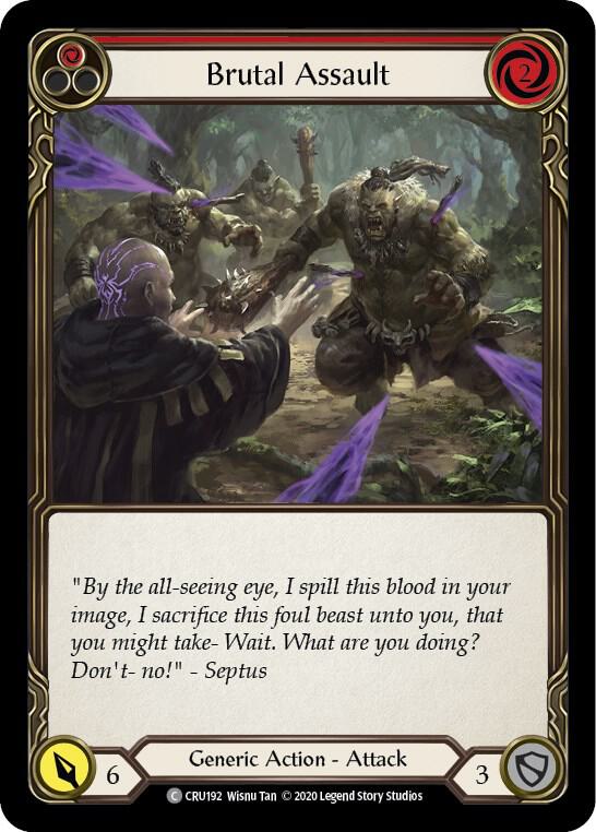 Brutal Assault (Red) card image