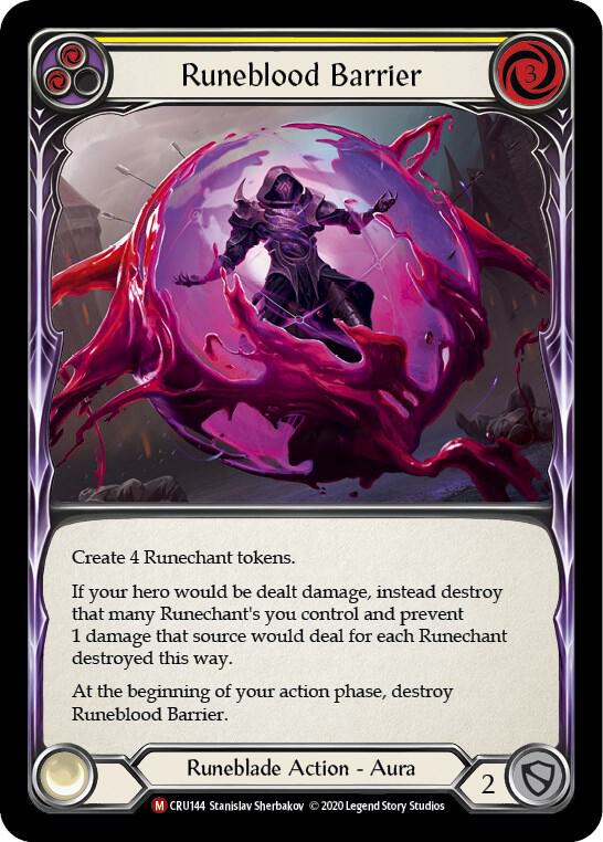 Runeblood Barrier card image
