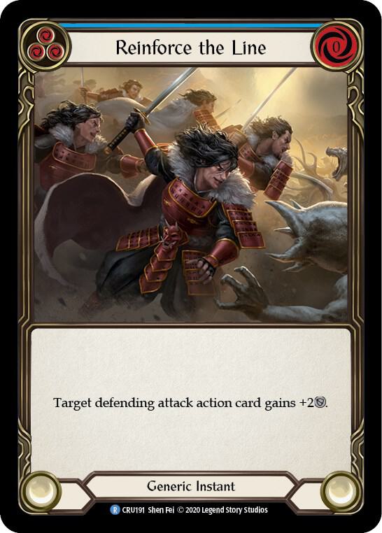 Reinforce the Line (Blue) card image